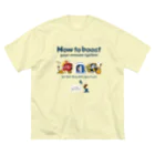 Train Kids! SOUVENIR SHOPの元気の秘訣 !  ビッグシルエットTシャツ