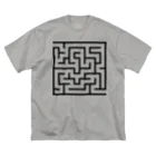 いちご音楽堂のMAZE Black Big T-Shirt