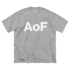 be Lazy のAoF　白文字 ビッグシルエットTシャツ