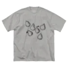 k_oの洋梨 pears ビッグシルエットTシャツ