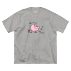 R&Kworldの考えないとり。 ビッグシルエットTシャツ