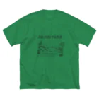 Too fool campers Shop!のAKAGI★park02(黒文字) ビッグシルエットTシャツ