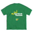 SadVacation（ワクチン接種済み）の"I Got My Covid-19 Vaccine" ワクチン接種済み ビッグシルエットTシャツ