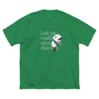 Masashi Kaminkoの【パンダ】上を向いて歩こうポンちゃん ビッグシルエットTシャツ