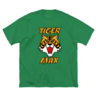 キッズモード某のタイガーマックス(縦version) 루즈핏 티셔츠