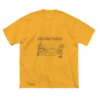 Too fool campers Shop!のAKAGI★park01(黒文字) ビッグシルエットTシャツ