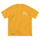 chill curry(チルカレー)のchill サマーイエロー(turquoise) Big T-Shirt