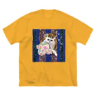 水彩屋のギャル猫 Big T-Shirt