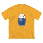 くらきち ONLINE SHOPのねこタイツ サロペット Big T-Shirt