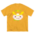 TokoTokoStudioのトコろん　(オレンジバック) ビッグシルエットTシャツ