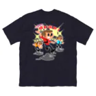 Art-Migo　（アート・ミーゴ）の飛びだし坊やラララなスイング ビッグシルエットTシャツ