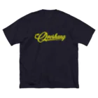 2753GRAPHICSのOverhang TEE - mustard logo - ビッグシルエットTシャツ