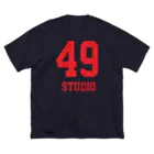 49studio（Four Nine Studio）の49S　カレッジ プリント COLOR NO.2 Big T-Shirt