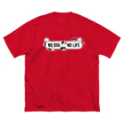 あるじ屋の配色いろいろボーダーコリーMIX Big T-Shirt