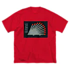 YS VINTAGE WORKSのポーランド　マッチのハリネズミ・ヘッジホッグ ビッグシルエットTシャツ