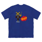 Train Kids! SOUVENIR SHOPの遮断機 「 STOP & GO !! 」 Big T-Shirt