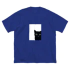 WAMI ARTの窓の黒猫 Big T-Shirt