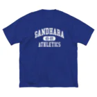 【SEVA】 （雲黒斎 公式ショップ ）のGANDHARA ATHLETICS （ホワイト プリント バージョン） Big T-Shirt
