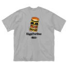 ストリートファッションはEighTwOne-821-(えいとぅーわん はちにーいち)のバーガーマン🍔 ビッグシルエットTシャツ