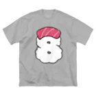 9bdesignのスシ・ナンバーズ 8 ビッグシルエットTシャツ