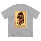 YS VINTAGE WORKSのベルギー　珈琲パック ビッグシルエットTシャツ