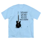 Màau Music.貓音樂 マウミュージックネコショップの政元裕羽ギターBST 選べるカラー ビッグシルエットTシャツ