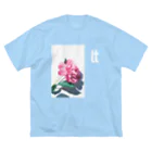 LIESTRUTHのPink Flower Big T-Shirt