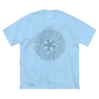 ぼくのすいぞくかん SUZURI店のテヅルモヅルlightcolor ビッグシルエットTシャツ