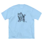 TOMMY★☆ZAWA　ILLUSTRATIONの考えるTORA ビッグシルエットTシャツ