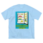 YS VINTAGE WORKSのチェコ　家電・冷蔵庫 ビッグシルエットTシャツ