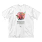 どうぶつのホネ、ときどきキョウリュウ。のパラサウロロフス Big T-Shirt