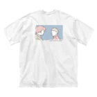 yui_poi_poiのFucking love バックプリント Big T-Shirt