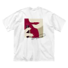 F U U R Oの【ROUGE】 Big T-Shirt