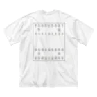 TSUMEROの将棋タイポ ビッグシルエットTシャツ