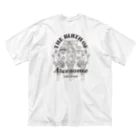 SATONOEのTHE BIRTH OF SSIC mono ver. ビッグシルエットTシャツ