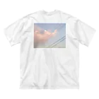 粉末の秋空 ビッグシルエットTシャツ