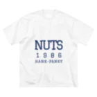 hanky-pankyのNUTS ビッグシルエットTシャツ