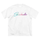 文字と写真と意匠のSaishubi ビッグシルエットTシャツ