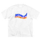 ご飯屋のlogo ビッグシルエットTシャツ