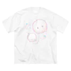 外側ゆーこの宇宙ポメラニアン ビッグシルエットTシャツ