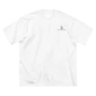とやまソフトセンターの柴と軽トラ（前後レトロポップ①）by kayaman ビッグシルエットTシャツ