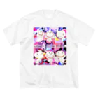 マイティマのLovely Smile Ghosts/ラブリー・スマイル・ゴースト Big T-Shirt