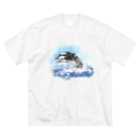 akane_art（茜音工房）のいきものイラスト（シャチ） Big T-Shirt