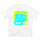 トマト農家３倍速のSODA ICE ビッグシルエットTシャツ