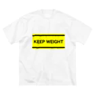 MedusasのKEEP WEIGHT⚠️ ビッグシルエットTシャツ