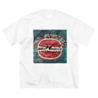 ボリスのBORIS-BURGER (シワ加工) ビッグシルエットTシャツ