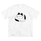 tsurukoのふてぶてしい猫 ビッグシルエットTシャツ