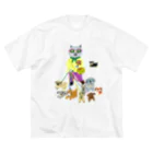 YUMIKITAGISHIの面倒見のよいねこ Big T-Shirt