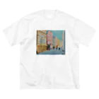 金木犀のストックホルムの路地裏 Big T-Shirt