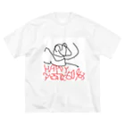 みおすなのあけおめくん ビッグシルエットTシャツ